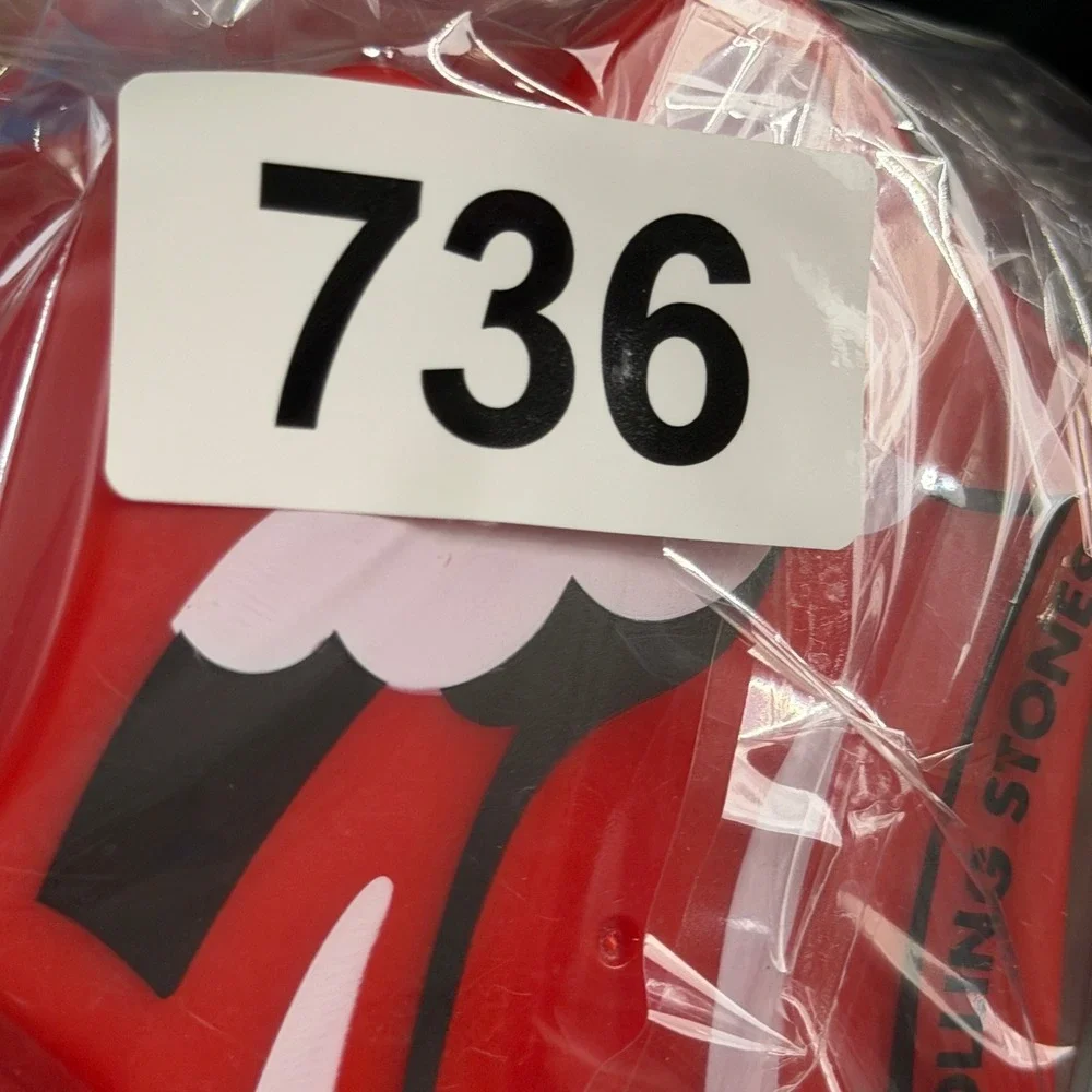 The Rolling Stones One Size Crew Socks Tongue Case Rock Band Merch Aesthetic